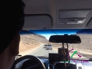 drive on road of marrakech